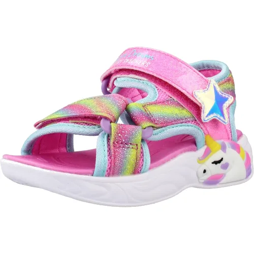 Sandały SKECHERS UNICORN DREAMS SANDAL- DREAMY Rose