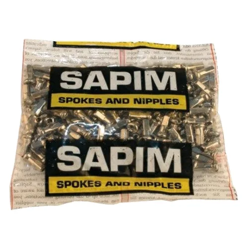 Sapim nyple do obręczy 14 na szprychę 13, srebrne (100 szt.)