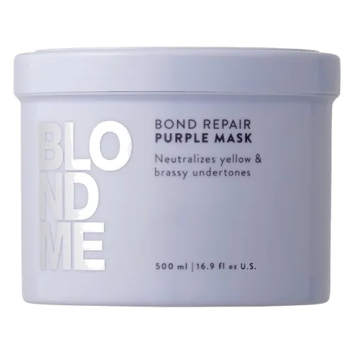 Schwarzkopf Professional BLONDME Bond Repair Maska Neutralizująca (Fioletowa) Maski do włosów 500 ml