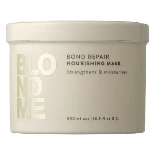 Schwarzkopf Professional BLONDME Bond Repair Maska Wzmacniająco-Nawilżająca Maski do włosów 500 ml
