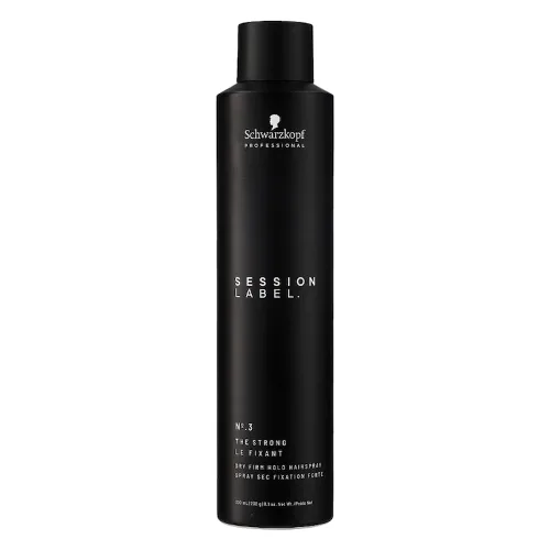 Schwarzkopf Professional Session Label The Strong Suchy Mocny Lakier Lakiery do włosów 300 ml