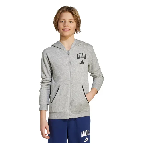 Seasonals Essentials Collegiate Typography Full-Zip Hoody Kids