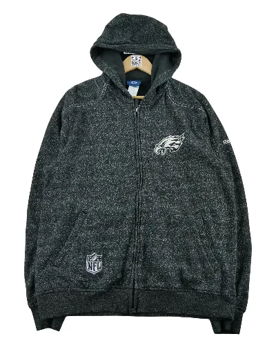 Second life - Kurtka męska Reebok Philadelphia Eagles czarna - Jak nowy