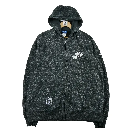 Second life - Kurtka męska Reebok Philadelphia Eagles czarna - Jak nowy