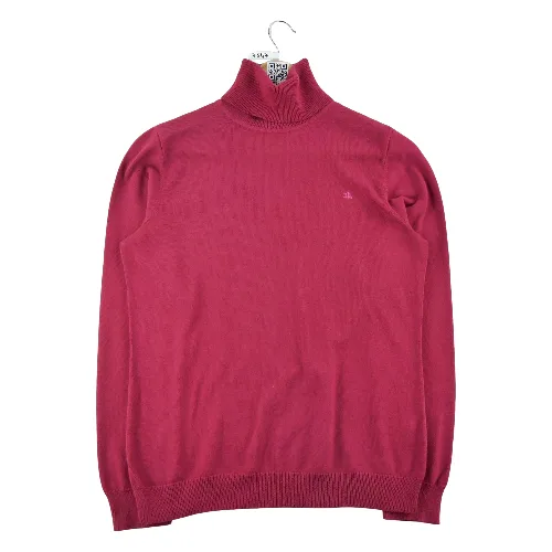 Second life - Lauren Ralph Lauren sweter damski z golfem czerwony - Jak nowy