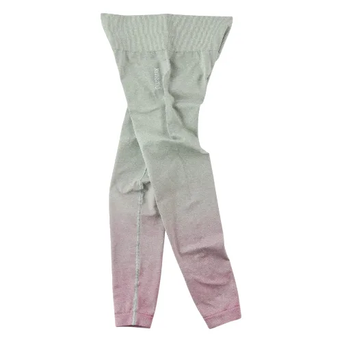 Second life - Legginsy damskie do jogi Gymshark szare - Jak nowy