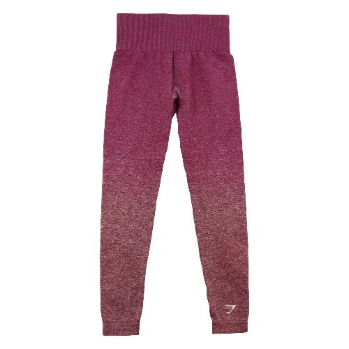 Second life - Legginsy damskie Seamless Gymshark różowe - Stan bardzo dobry