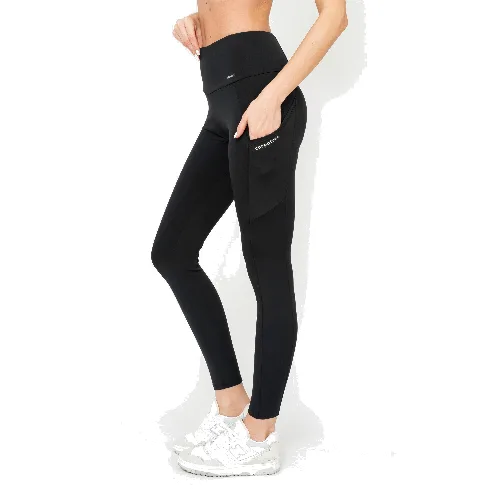 Second Life - Legginsy z kieszeniami Carpatree Libra czarne