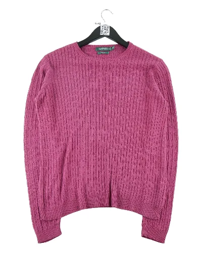 Second life - Sweter damski Lauren Ralph Lauren bordo - Jak nowy