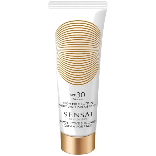 SENSAI SENSAI Silky Bronze SENSAI SILKY BRONZE PROTECTIVE SUNCARE CREAM FOR FACE SPF 30 Ochrona przeciwsłoneczna 50 ml