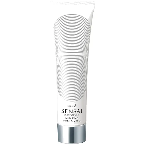 SENSAI Silky Purifying Mud Soap (Wash & Mask) Mydła do twarzy 125 ml