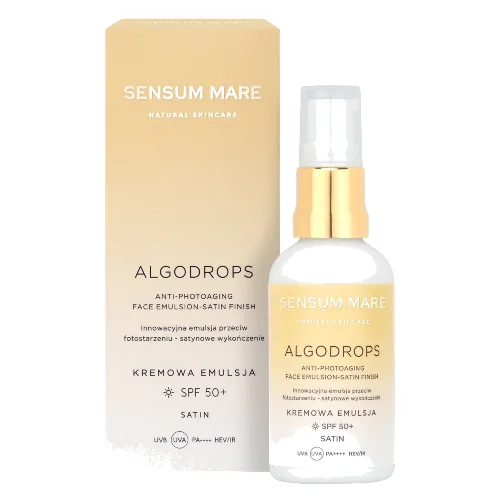 Sensum Mare Algodrops Satin Emulsja Ochronna SPF50 50ml