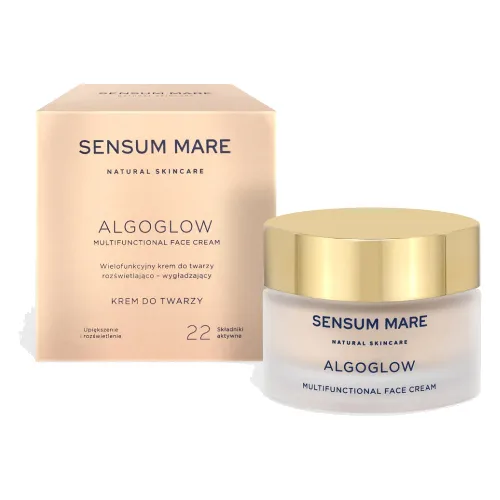Sensum Mare Algoglow Krem do Twarzy Rozświetlająco-Wygładzający 50ml