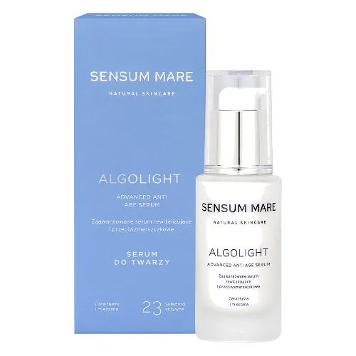 Sensum Mare Algolight Serum Rewitalizujące i Przeciwzmarszczkowe o Lekkiej Konsystencji 35ml