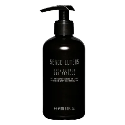 Serge Lutens Matin Lutens Dans le bleu qui pétille Hand and Body Cleansing Gel Żele do mycia twarzy 240 ml