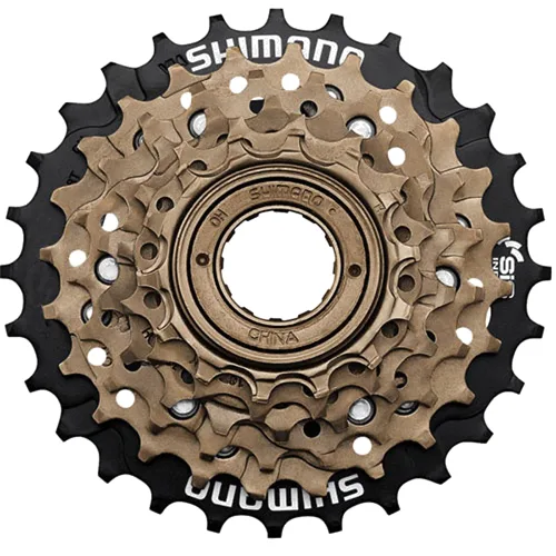 Shimano wolnobieg 7-biegowy 14-28T brązowy