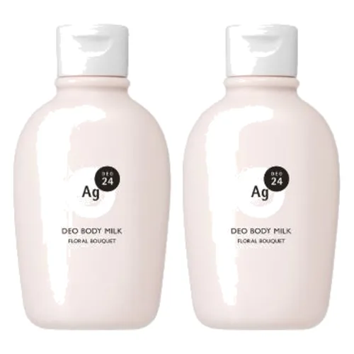 Shiseido - Ag Deo 24 Deodorant Body Milk - 180ml - Floral Bouquet (2szt.) Set