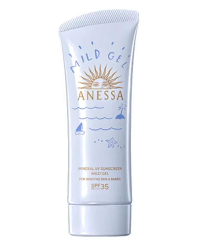 Shiseido - Anessa Mineral UV Sunscreen Mild Gel SPF35 PA+++ - 90g