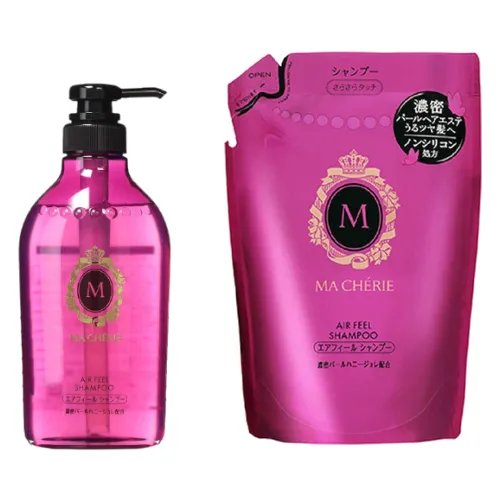 Shiseido - Ma Cherie Shampoo EX - Air Feel & Refill Set