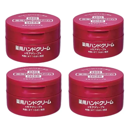 Shiseido - Medicated Hand Cream/100g (4szt.) Set