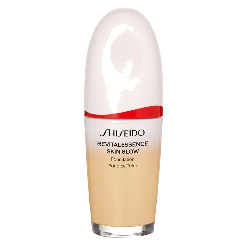 Shiseido REVITALESSENCE Skin Glow Rozświetlający Podkłady 30 ml 220 Linen