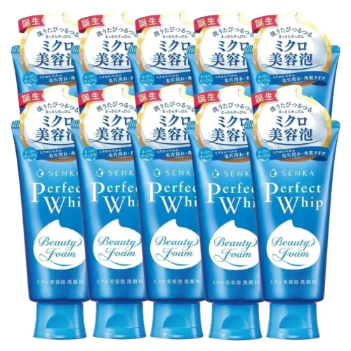 Shiseido - Senka Perfect Whip Cleansing Foam (2023 Version) - 120g (10szt.) Set