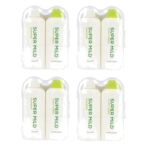 Shiseido - Super Mild Shampoo & Conditioner Mini Size Set - 50ml X 2 (4szt.) Set