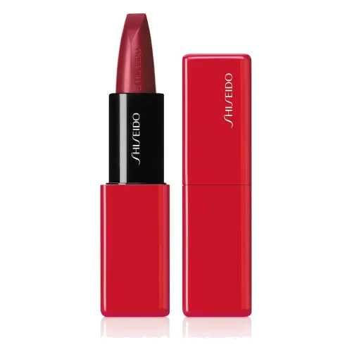 Shiseido Technosatin Gel Lipstick Szminki 4 g Scarlet Cluster 411