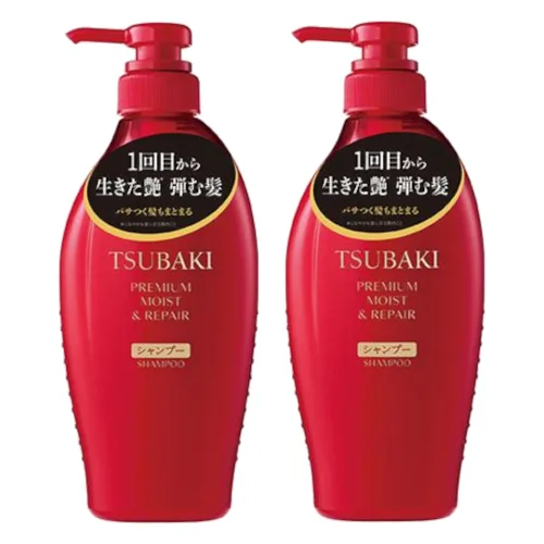 Shiseido - Tsubaki Premium Moist & Repair Shampoo - 450ml (2szt.) Set