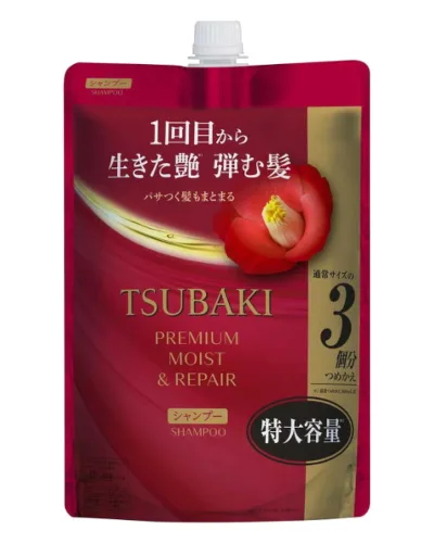 Shiseido - Tsubaki Premium Moist & Repair Shampoo Refill Extra Large - 900ml