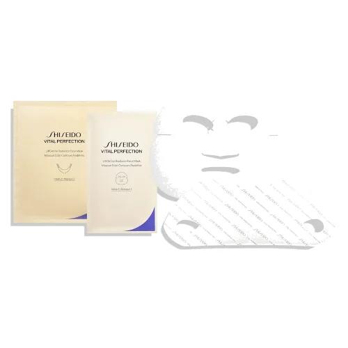 Shiseido Vital Perfection Liftdefine Radiance Face Mask Maseczki przeciwzmarszczkowe 1 ct Damski