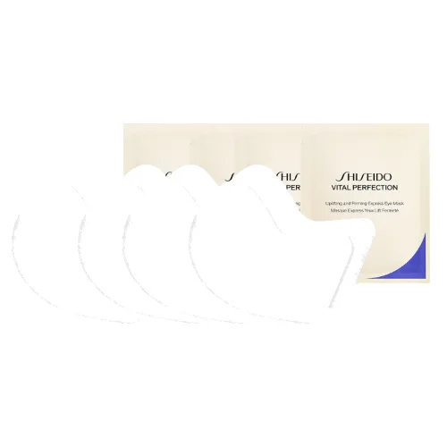 Shiseido - VITAL PERFECTION Uplifting And Firming Express Eye Mask - 1szt. (4szt.) Set