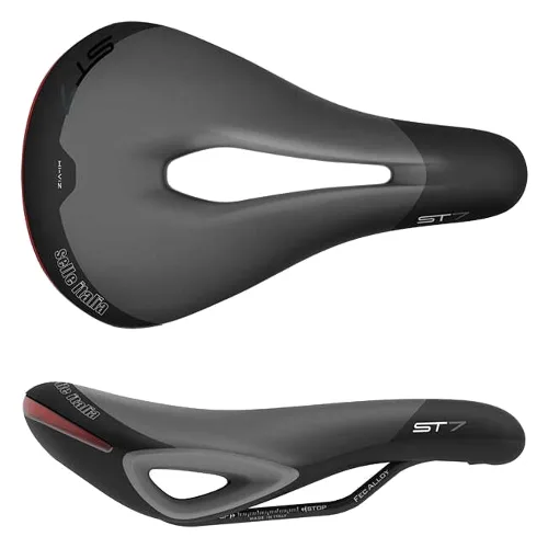 Siodło ST 7 Vision Superflow, czarne - L3