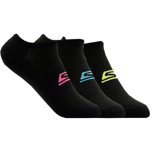 Skarpetki sportowe damskie 3pk Womens Microfiber Non Terry No Show