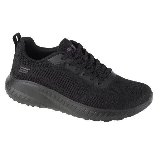 Skechers Bobs Squad Chaos - Face Off 117209-BBK, Damskie, Czarne, buty sneakers, tkanina, rozmiar: 36