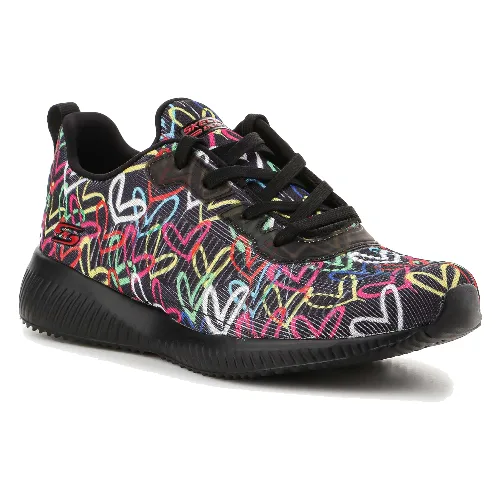 Skechers Bobs Squad Starry Love Black 117092-BKMT