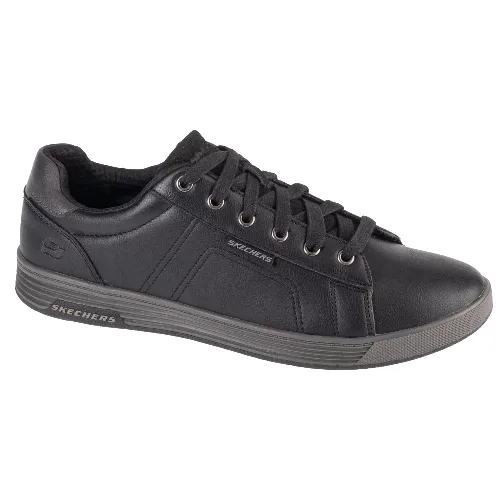 Skechers Cavell - Hensley 210946-BLK, Męskie, Czarne, buty sneakers, skóra syntetyczna, rozmiar: 41