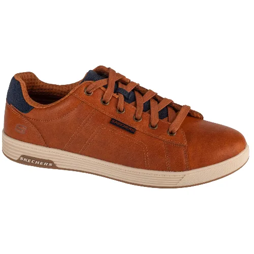 Skechers Cavell - Hensley 210946-LUG, Męskie, Brązowe, buty sneakers, skóra syntetyczna, rozmiar: 41