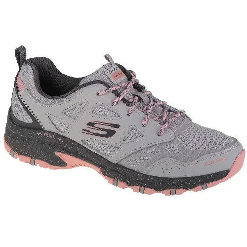 Skechers Hillcrest - Pure Escapade 149821-GYPK, Damskie, Szare, buty trekkingowe, tkanina, rozmiar: 36