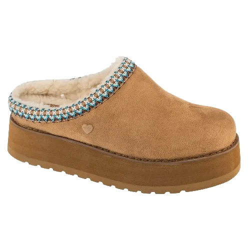 Skechers Keepsakes Hi-Rise - Just In 114610-CSNT, Damskie, Beżowe, kapcie, tkanina, rozmiar: 36