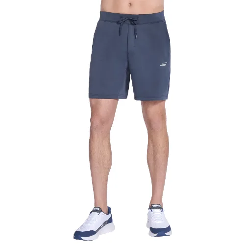 Skechers Skechluxe Elevate 2.0 Short SH168-CCNV, Męskie, Granatowe, spodenki, Rayon, rozmiar: L