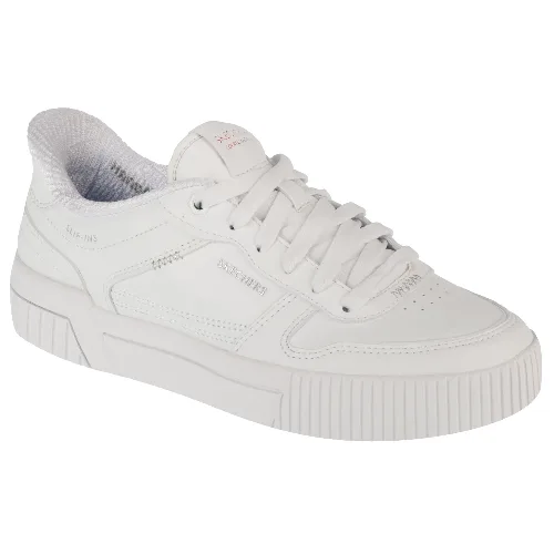 Skechers Slip-Ins: Jade - Put It In Neutral 185222-WHT, Damskie, Białe, buty sneakers, skóra syntetyczna, rozmiar: 35