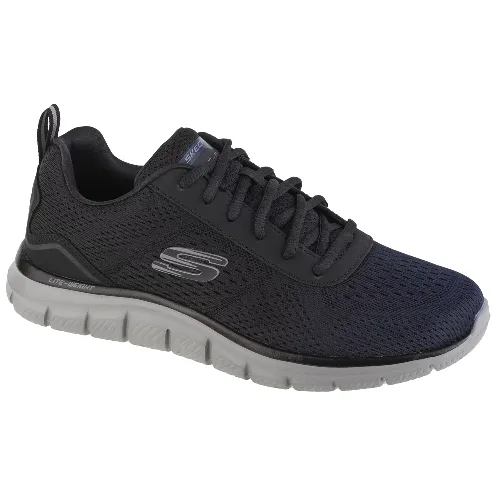 Skechers Track - Ripkent 232399-NVBK, Męskie, Granatowe, buty treningowe, tkanina, rozmiar: 40