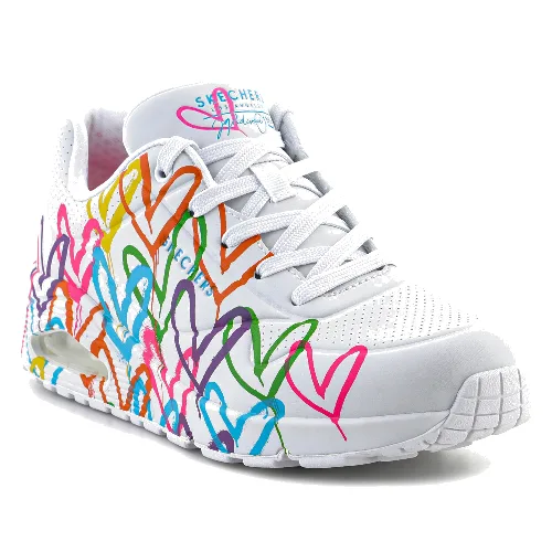 Skechers Uno Highlight Love 177981-WMLT White/Multi