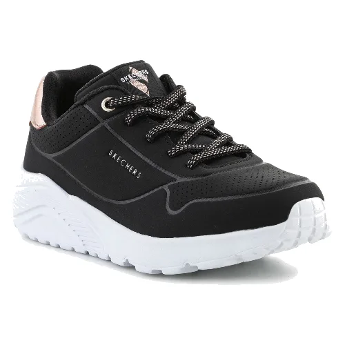 Skechers Uno Lite Metallic Mode 310384L-BLK Black