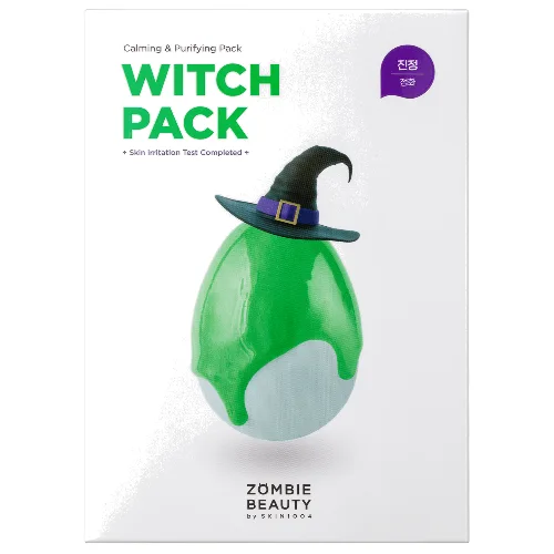 Skin1004 Zombie Beauty Witch Pach Zestaw Masek Oczyszczających 8 Sztuk