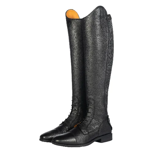 Skórzane buty jeździeckie HKM Titanium Style Extra Short/Width M