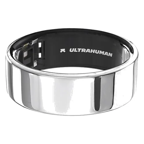 Smart ring Ultrahuman Ring Air inteligentny pierścień Air Silver - rozmiar 8