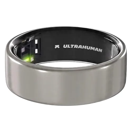 Smart ring Ultrahuman Ring Air inteligentny pierścień Raw Titanium - rozmiar 11