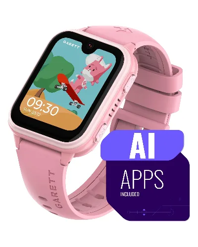 Smartwatch Garett Kids Vibe AI 4G różowy